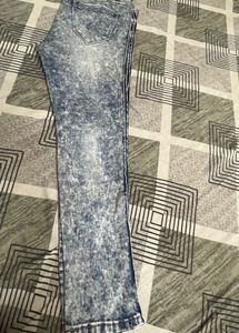 Acid Wash Denim Jeans