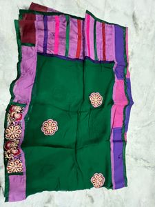 Purple Embroidered Kurti