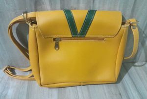 Stylish Yellow Sling Bag