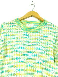 Multicolour Printed Round Neck Crop Top (Women)