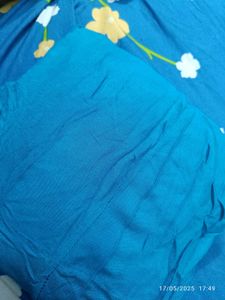 Sea Green 2 In 1 Palazzo Cum Skirt(free Size)
