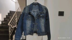 Denim Jacket Totally New ( M) Size
