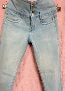 Classic Straight Fit Blue Jeans