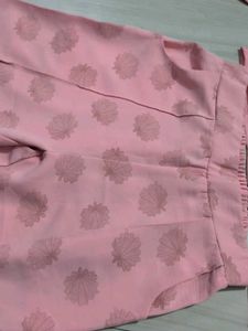 Ladies Peach Cord Set  Like New
