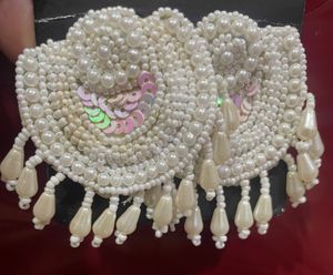 White Earrings