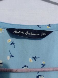 Floral Print Pleated Dress
