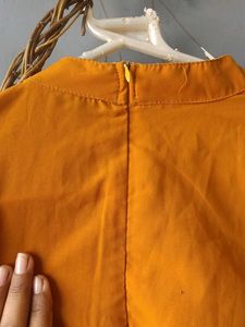 Stylish Mustard Top