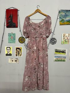 Floral Midi Dress🌸🌸🌸