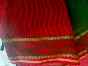Very Rich Cotton With Embroidery Saree