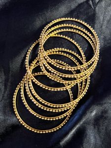Golden Bangle Set