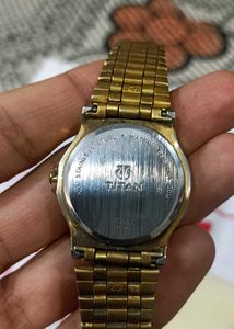 Titan Gold Tone  Women&#39;s Watch