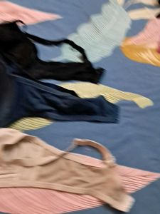 Combo Of Three  Branded  Imported Fabric  Bra