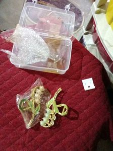 Snake Rhinestone Hair Clip