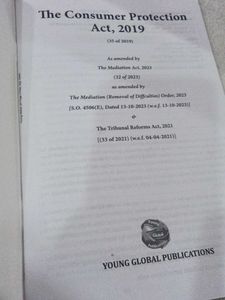 Consumer Protection Act, 2019 - Bare Act