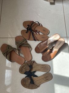 Set of 4 slippers