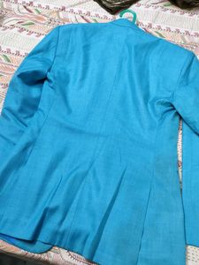 Sky Blue Open Mens Blazer.