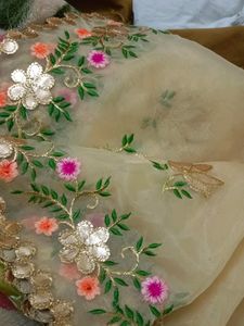 Shifon Golden Dupatta