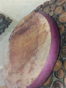 Unique Wooden Chakla Without Belan.