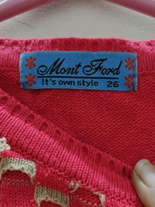 Mont Ford Girls Sweater