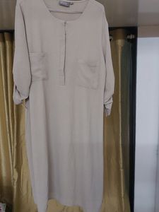 Beige Tunic Dress