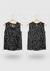 Floral Sleeveless Top