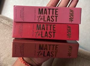 Nykaa Matte Lipstick Trio