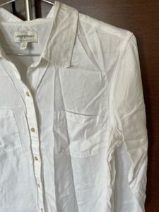 White Button-Down Shirt