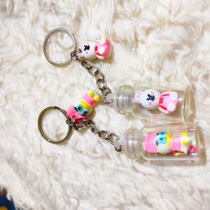 2 Beautiful ❤️ Keychain
