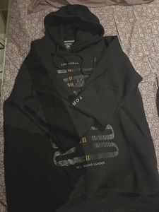 Black Graphic Hoodie