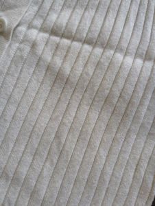 Ribbed Button-Front Tank Top