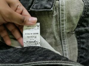 Gray Denim Jeans