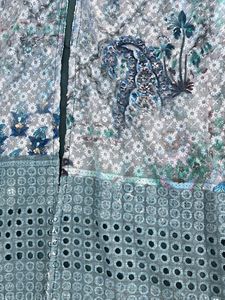 Elegant Blue Printed Kurta