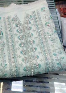 Organza Pakistani Unstitched Siit