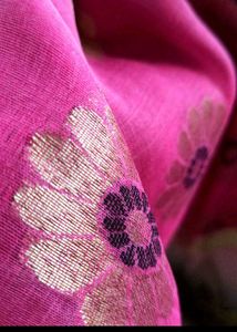 Bengal handloom Tussar Saree Without blouse Piece