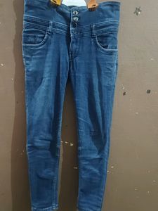 High-Waisted Skinny Jeans
