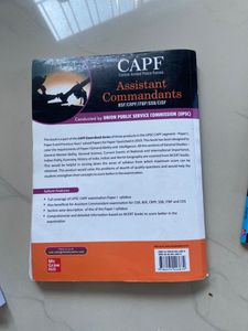 Open For Bargain CAPF GS1 GS2 Book By Prashant Jagtap Sir