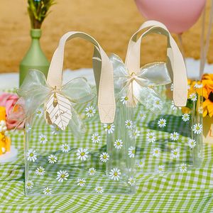 Daisy Print Tote Bag