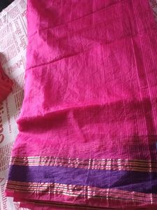 Pink & Purple Saree
