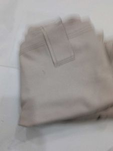Beige Casual Pants