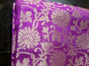 Beautiful Silk Cut Piece Fabric Of 2 Meter.