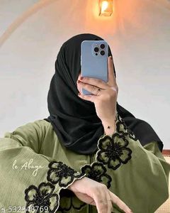New Flower 🌺 Cutwork Embroidery Abaya
