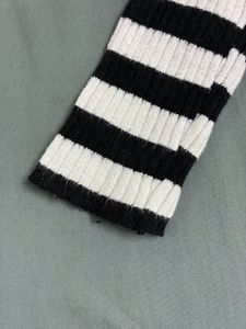 Striped Knit Cardigan