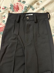 Black Wide Leg Trousers