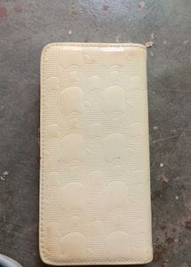 Beautiful Cream Color Clutch