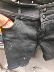 Denim black Shorts