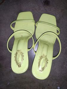 Neon Heel Sandle