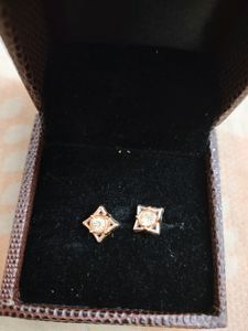 7 Pair Of Cute Earrings With Gold Plated Ring