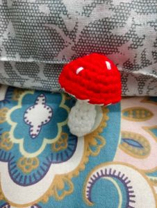Crochet Mushroom Decor