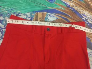 brand New Red Beautiful Trouser