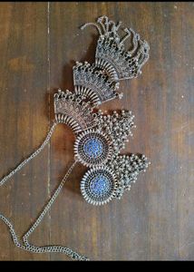 Premium Oxidised Jewellery Set